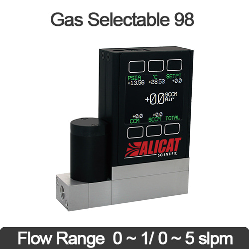 가스질량유량계(단독구매가능) Mass Flow Controller (Multi gas selectable)