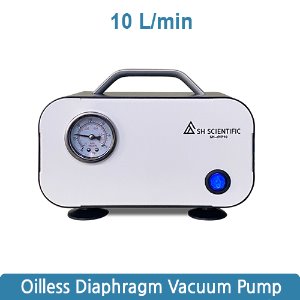 오일리스 다이어프램 진공 펌프 10L/min, Oilless Diaphragm Vacuum Pump